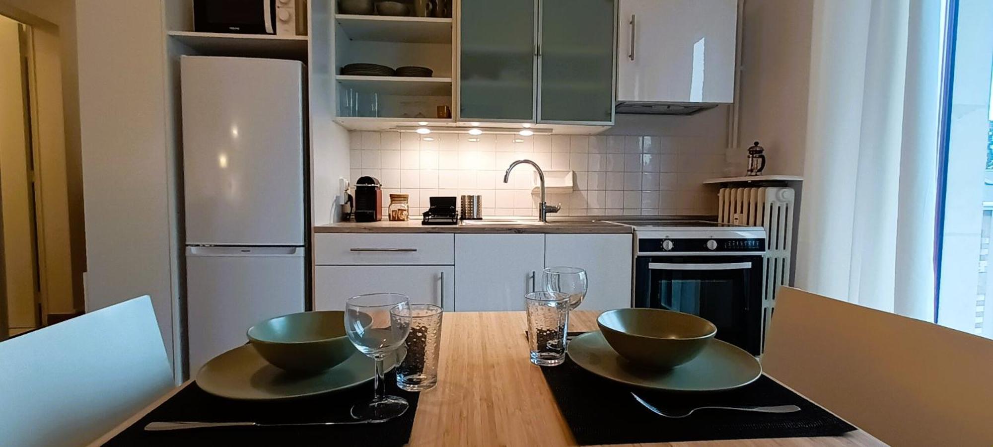 Le Beranger T2 Centre Wifi Balcon Appartement Tours Buitenkant foto